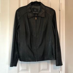 Leather jacket
